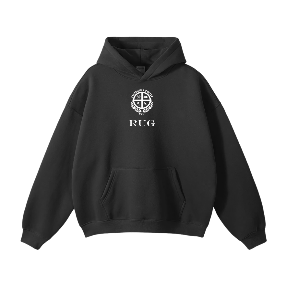 FXU x RUG Black Hoodie